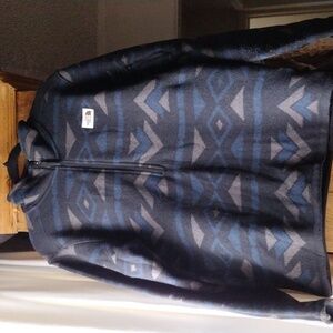 The North Face  Gordon Lyons Aztec 1/4 zip pullover M